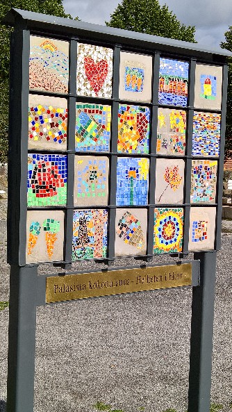 Mosaiikkikurssin tulos, laatta 1